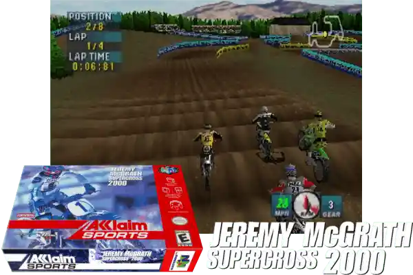 jeremy mcgrath supercross 2000